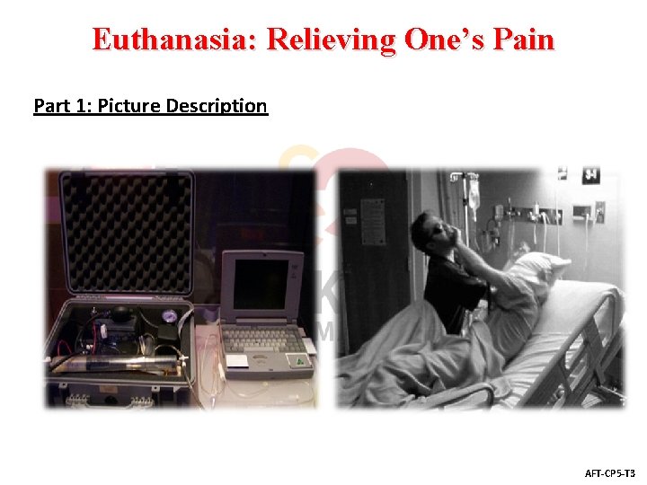Euthanasia Relieving Ones Pain Part 1 Picture Description