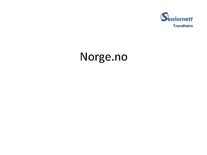 Norge. no 