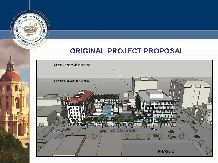 ORIGINAL PROJECT PROPOSAL ORIGINAL PROJECT PROPOSAL