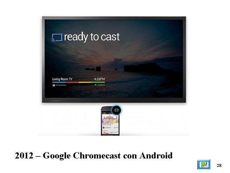 2012 – Google Chromecast con Android 28 