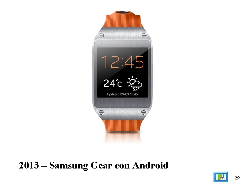 2013 – Samsung Gear con Android 29 