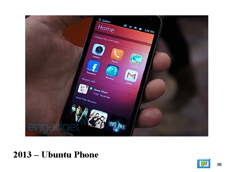 2013 – Ubuntu Phone 30 