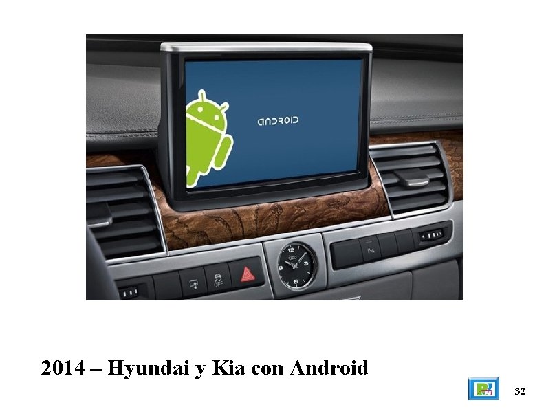 2014 – Hyundai y Kia con Android 32 