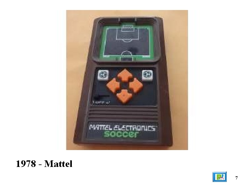 1978 - Mattel 7 
