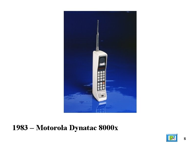 1983 – Motorola Dynatac 8000 x 8 