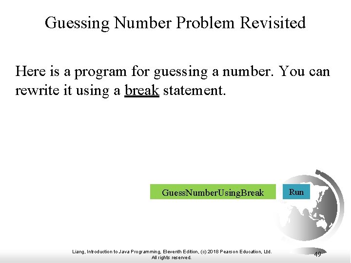 Guessing Number Problem Revisited Here is a program for guessing a number. You can Guessing Number Problem Revisited Here is a program for guessing a number. You can