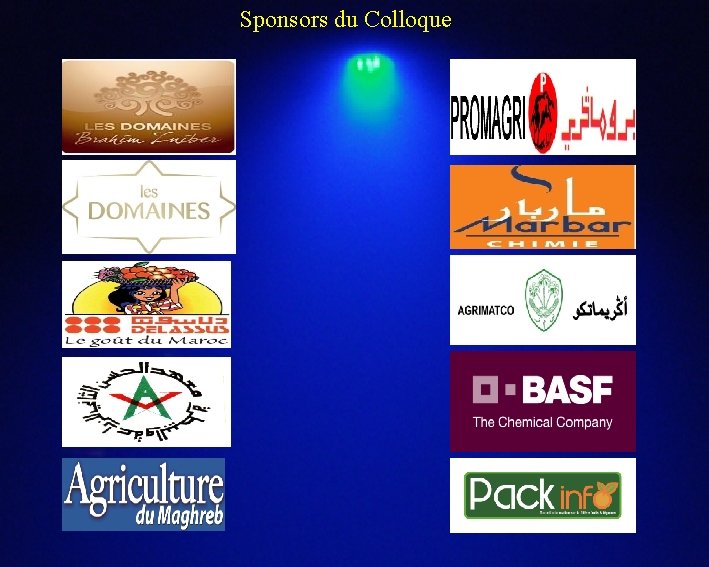 Sponsors du Colloque 