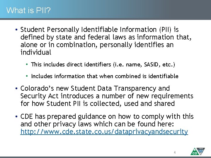Pii Number Sample Data Pipeline Town Hall November 16 th 2017