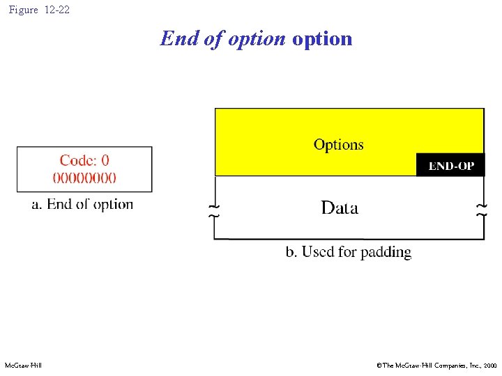 Figure 12 -22 End of option Mc. Graw-Hill ©The Mc. Graw-Hill Companies, Inc. ,