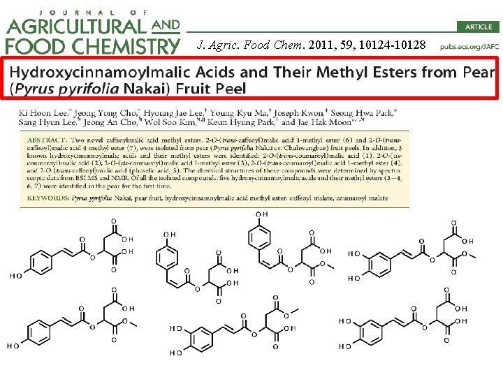 J. Agric. Food Chem. 2011, 59, 10124 -10128 