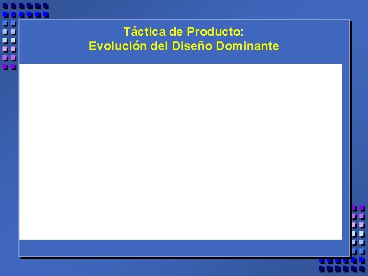 Táctica de Producto: Evolución del Diseño Dominante 