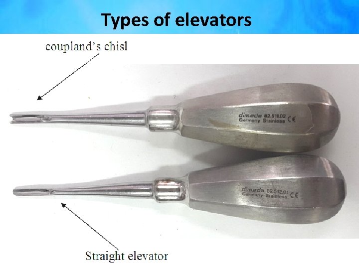 Types of elevators 