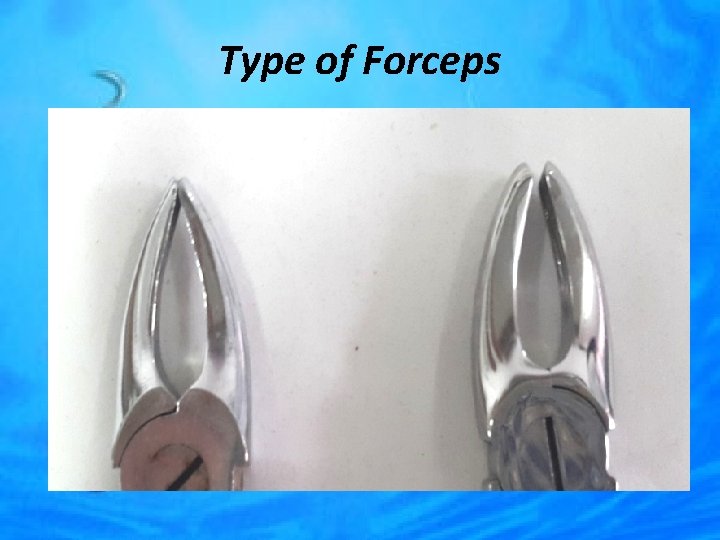 Type of Forceps 