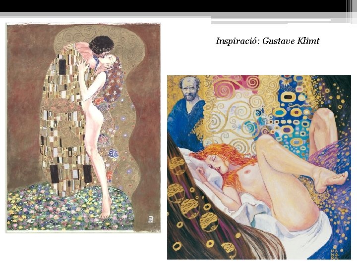 Inspiració: Gustave Klimt 