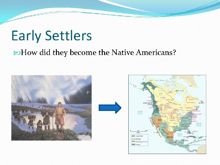 Early Settlers How did they become the Native Americans? 