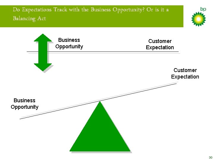 Do Expectations Track with the Business Opportunity? Or is it a Balancing Act Business