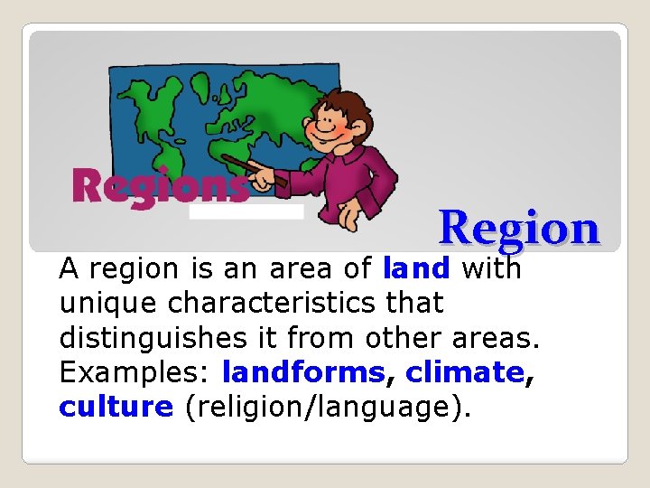 Easy Region Photo Examples Middle East Vocabulary Part 1 Region A region