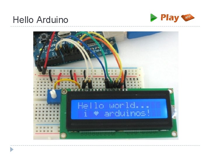 Hello Arduino 