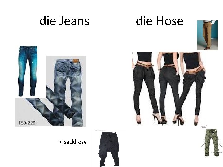 die Jeans » Sackhose die Hose 