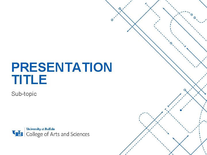 PRESENTATION TITLE ‘- Sub-topic 1 