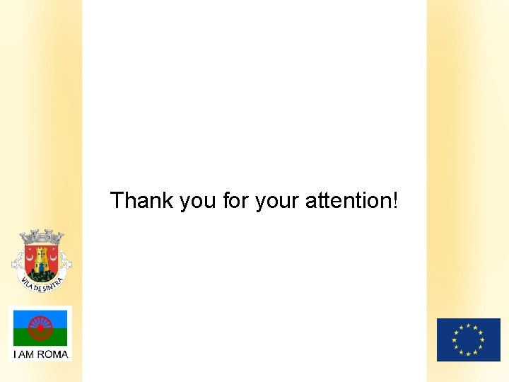 Thank you for your attention! 