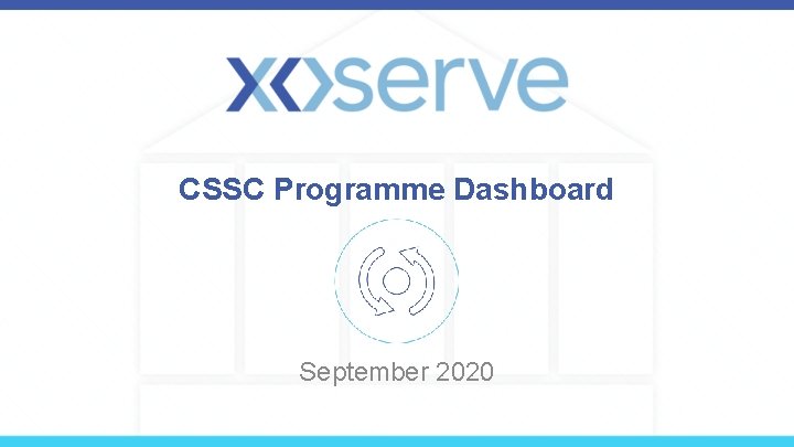 CSSC Programme Dashboard September 2020 