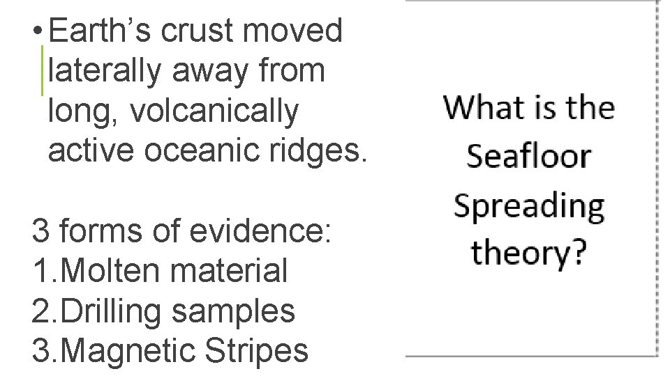 Theories of Plate Tectonics and Continental Drift Start
