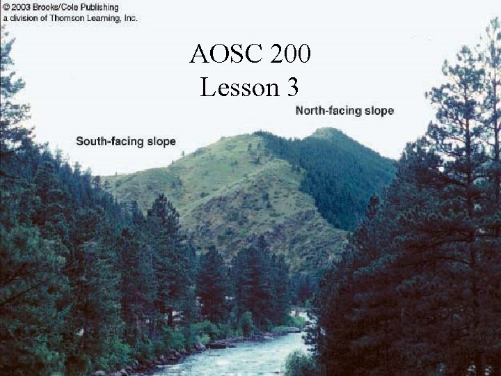 AOSC 200 Lesson 3 