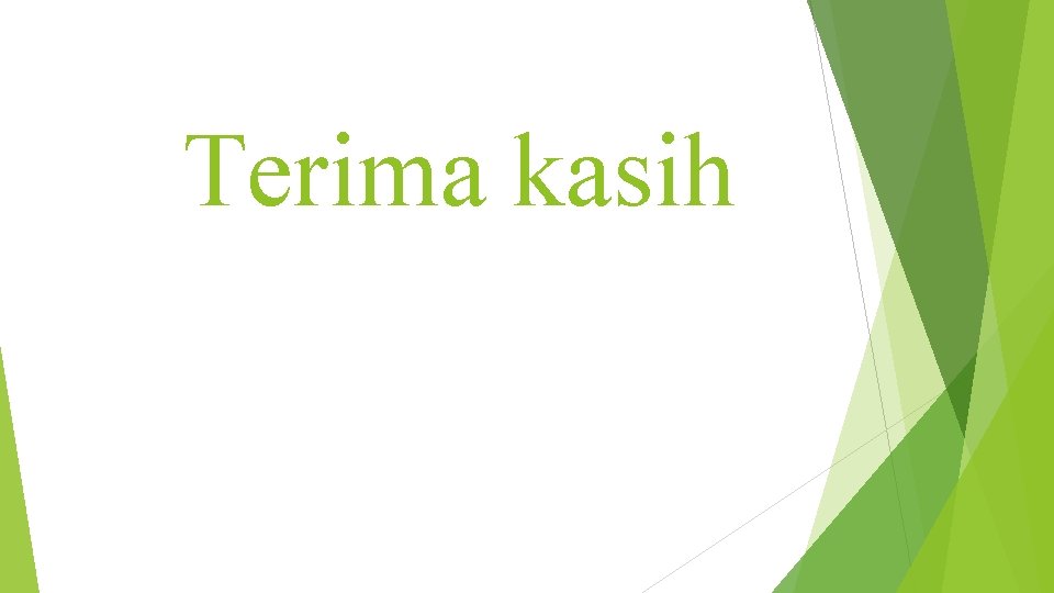 Terima kasih 