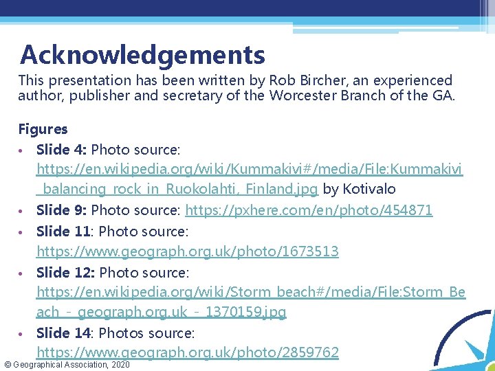 Acknowledgements This presentation has been written by Rob Bircher, an experienced author, publisher and Acknowledgements This presentation has been written by Rob Bircher, an experienced author, publisher and