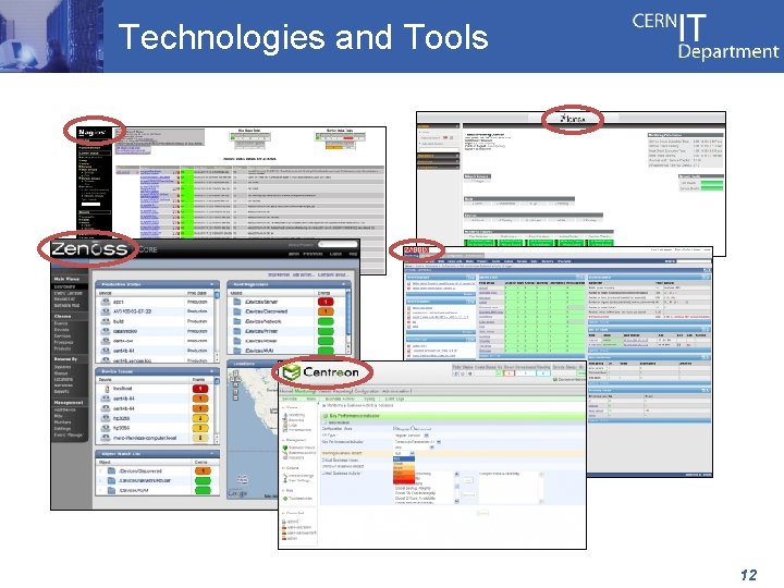 Technologies and Tools 12 