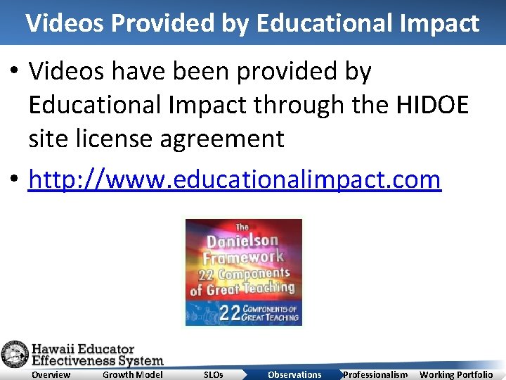 Videos Provided by Educational Impact • Videos have been provided by Educational Impact through