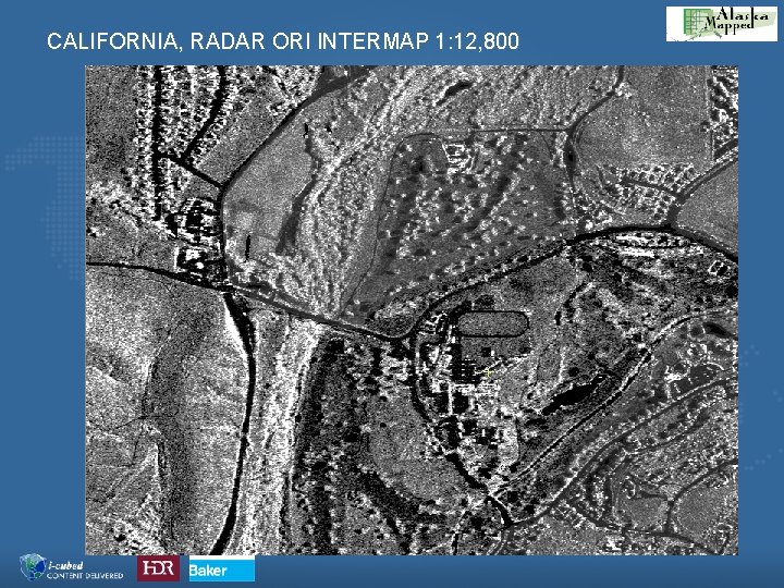 CALIFORNIA, RADAR ORI INTERMAP 1: 12, 800 