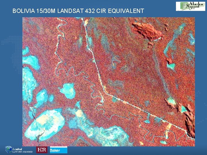 BOLIVIA 15/30 M LANDSAT 432 CIR EQUIVALENT 