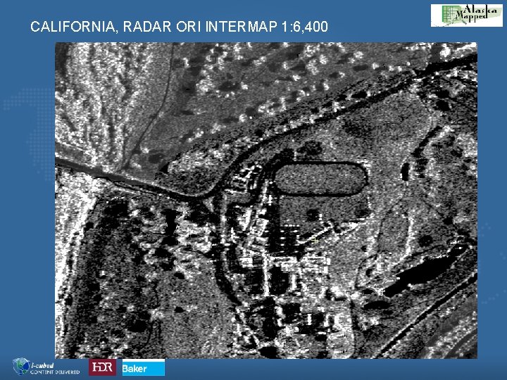 CALIFORNIA, RADAR ORI INTERMAP 1: 6, 400 