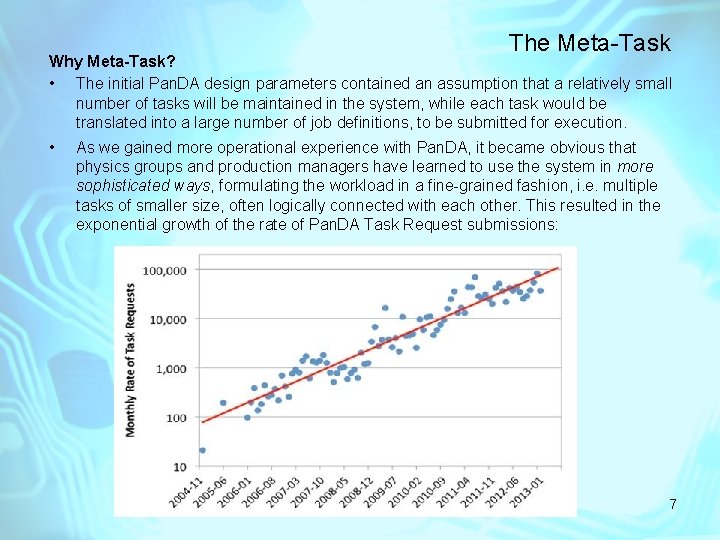 The Meta-Task Why Meta-Task? • The initial Pan. DA design parameters contained an assumption