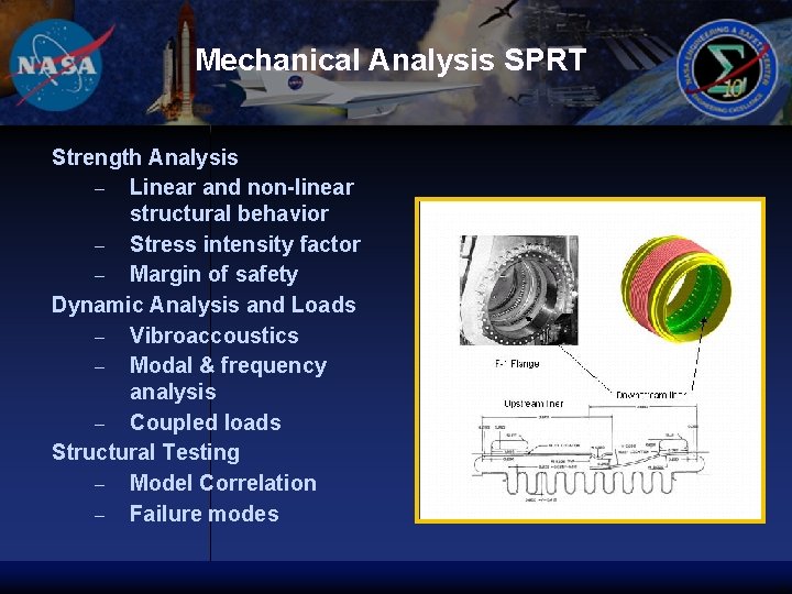 Mechanical Analysis SPRT Strength Analysis – Linear and non-linear structural behavior – Stress intensity
