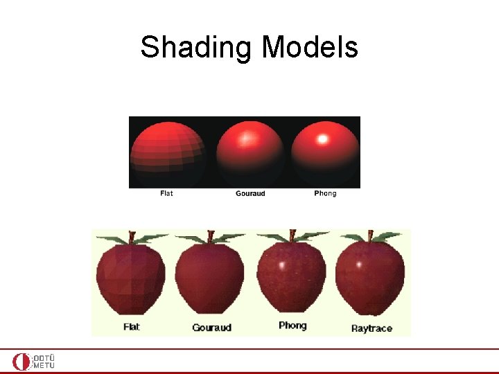 Shading Models 