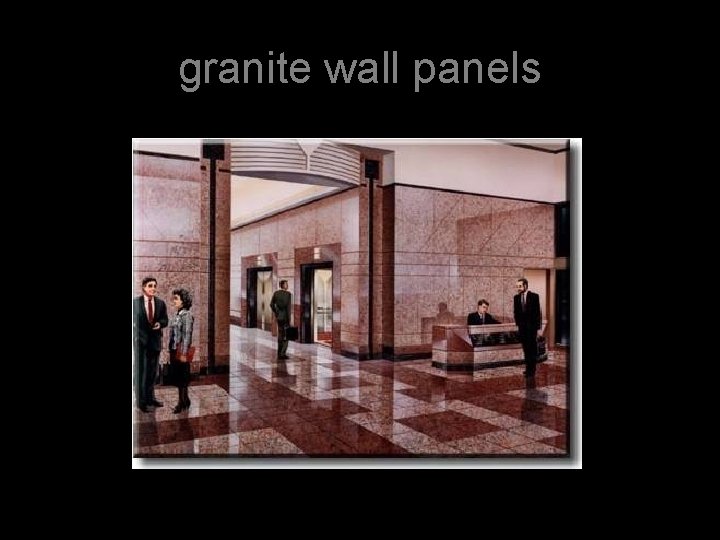 granite wall panels 
