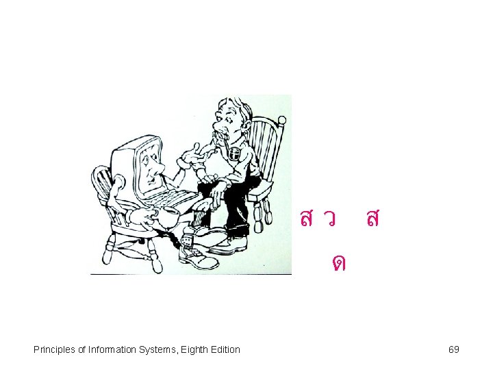 สว ส ด Principles of Information Systems, Eighth Edition 69 