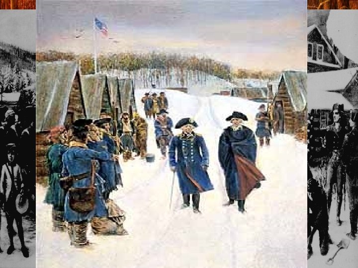 THE WINTER AT VALLEY FORGE 