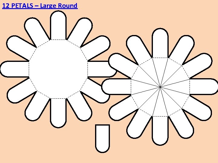 12 PETALS – Large Round 