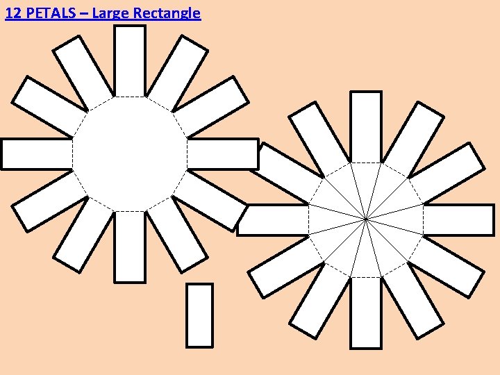 12 PETALS – Large Rectangle 