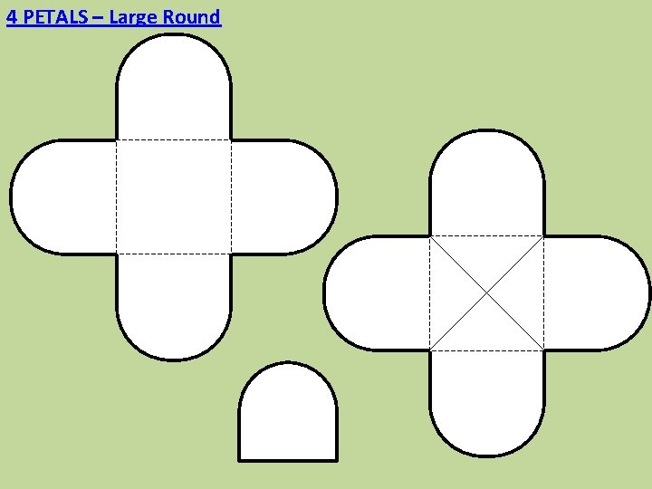 4 PETALS – Large Round 