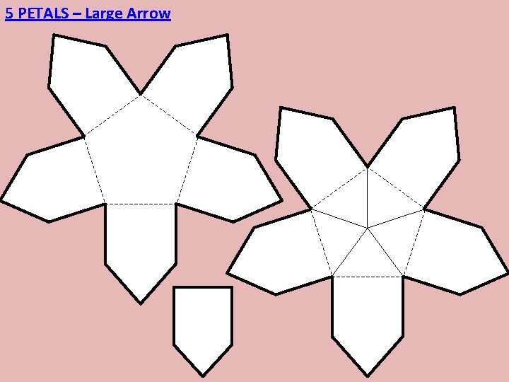 5 PETALS – Large Arrow 