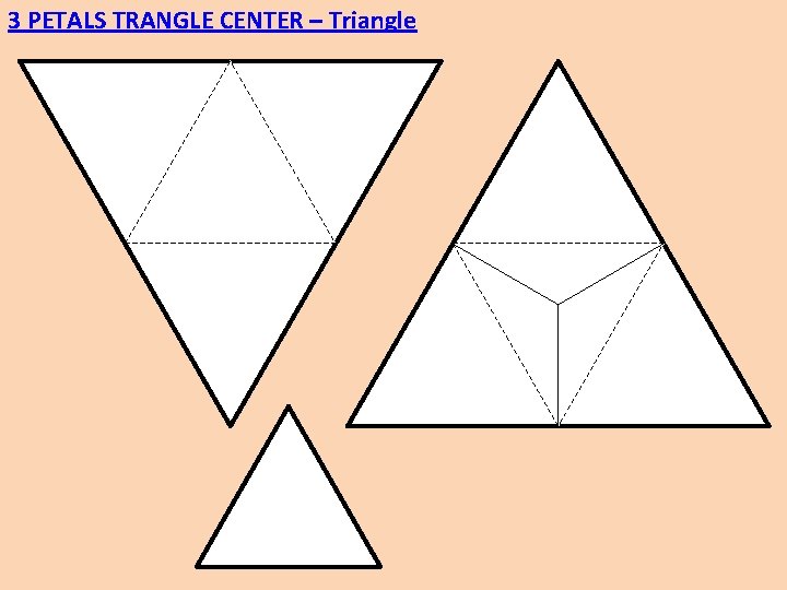 3 PETALS TRANGLE CENTER – Triangle 