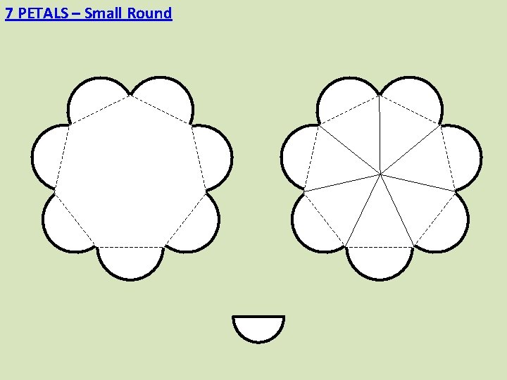 7 PETALS – Small Round 