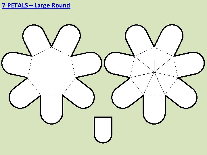 7 PETALS – Large Round 
