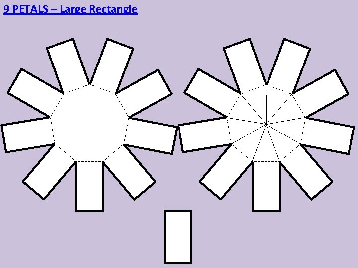 9 PETALS – Large Rectangle 