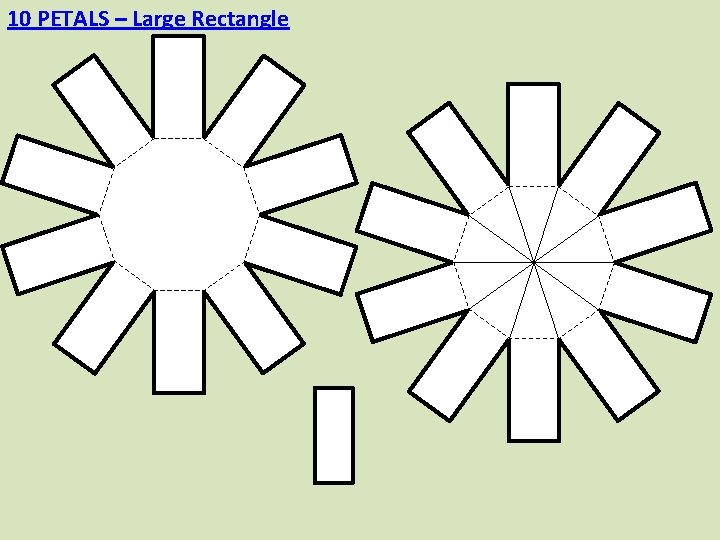 10 PETALS – Large Rectangle 